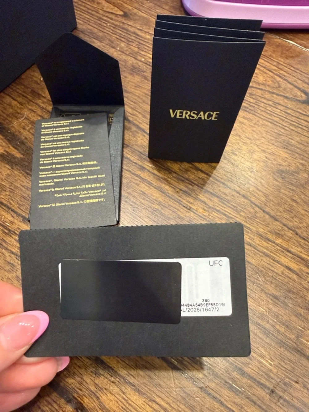 NWT and Box - Versace Pink BAROCCO GRECA sneaker - Picture 10 of 11